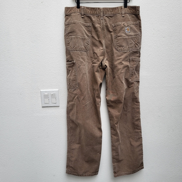 Carhartt flame resistant khaki thick pants - Picture 2 of 11